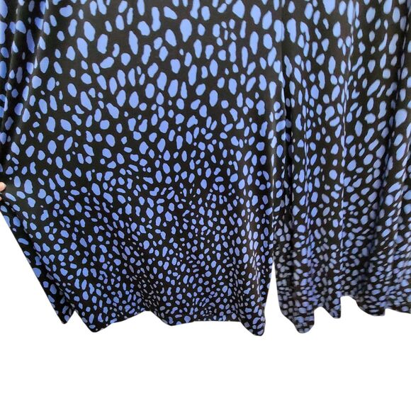 The Zig Zag Stripe Blue Jumper Size 3XL Missing Buttons - Picture 5 of 9